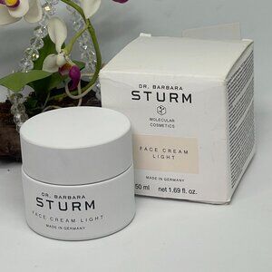Dr Barbara Sturm Face Cream Light - 1.69 oz /50 ml - New Sealed Box - Ret $240